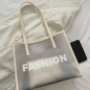 Transparent Tote Bag